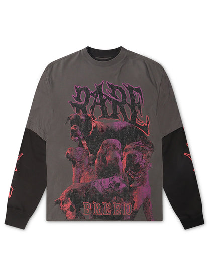 Puma Melo World Tour Long Sleeve - Dusk Gray by Denim Exchange