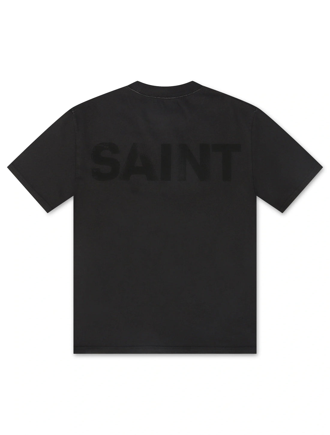 Warsaint Sunfaded Tee - Faded Black/Black 