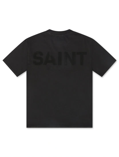 Warsaint Sunfaded Tee - Faded Black/Black