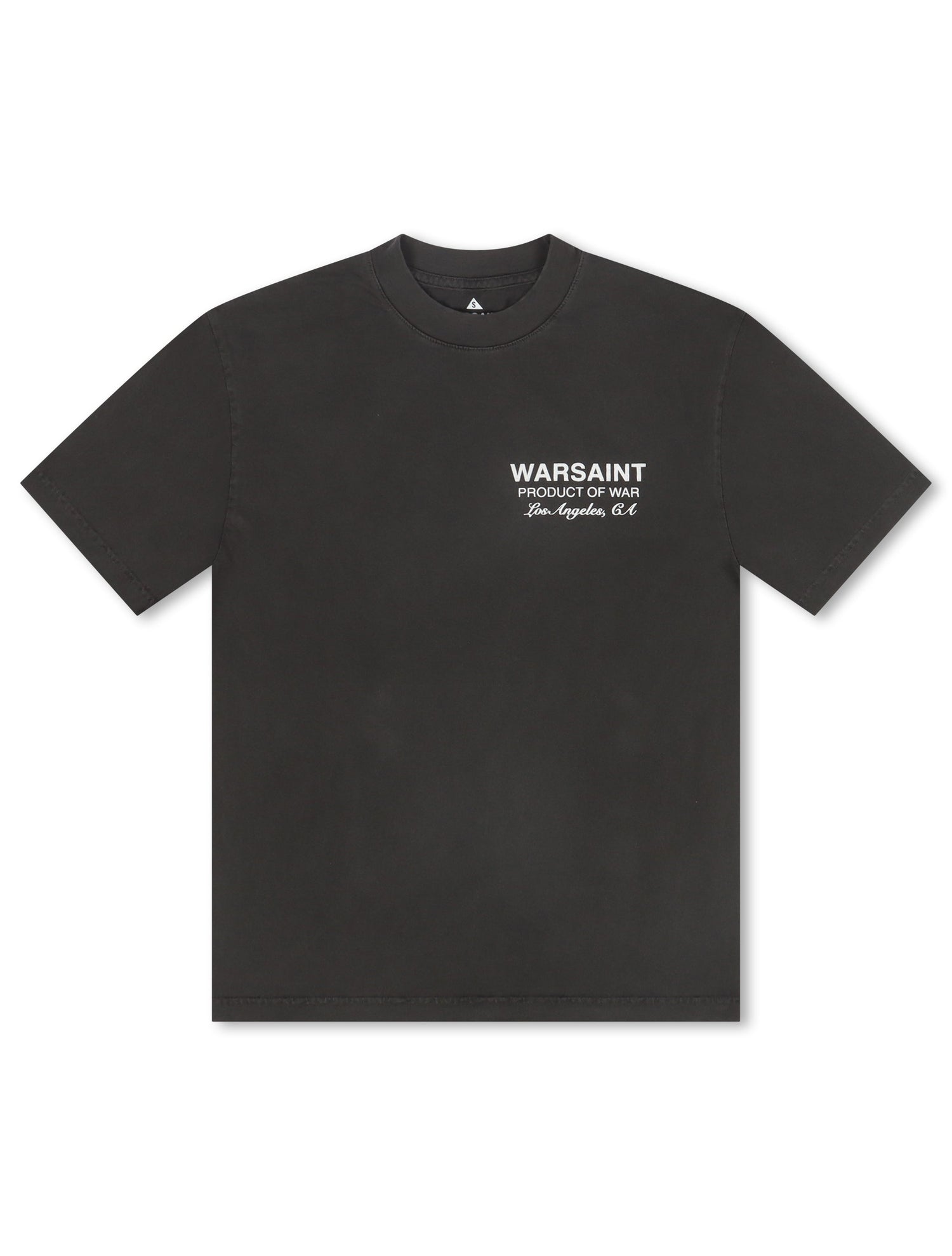 Warsaint Product of War Tee - Washed Black by Denim Exchange