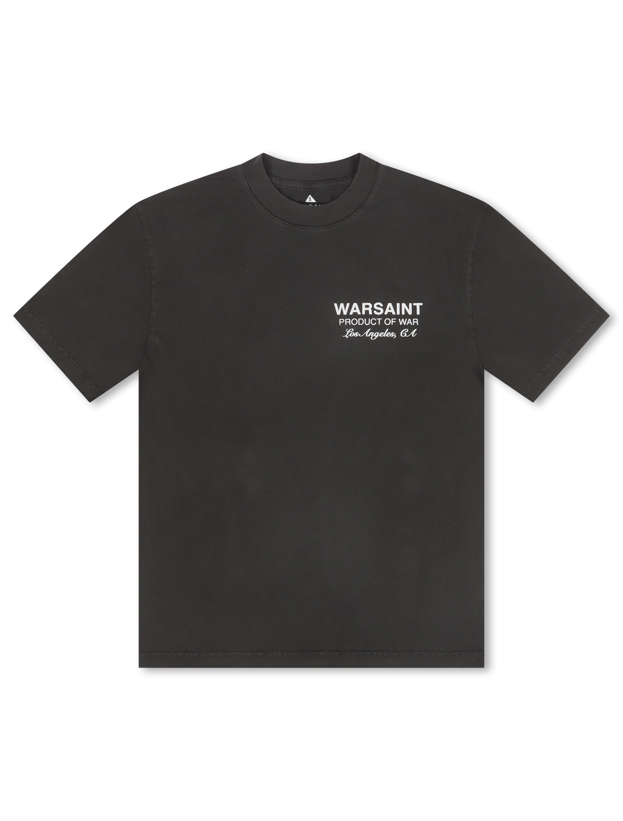 Warsaint Product of War Tee - Washed Black by Denim Exchange