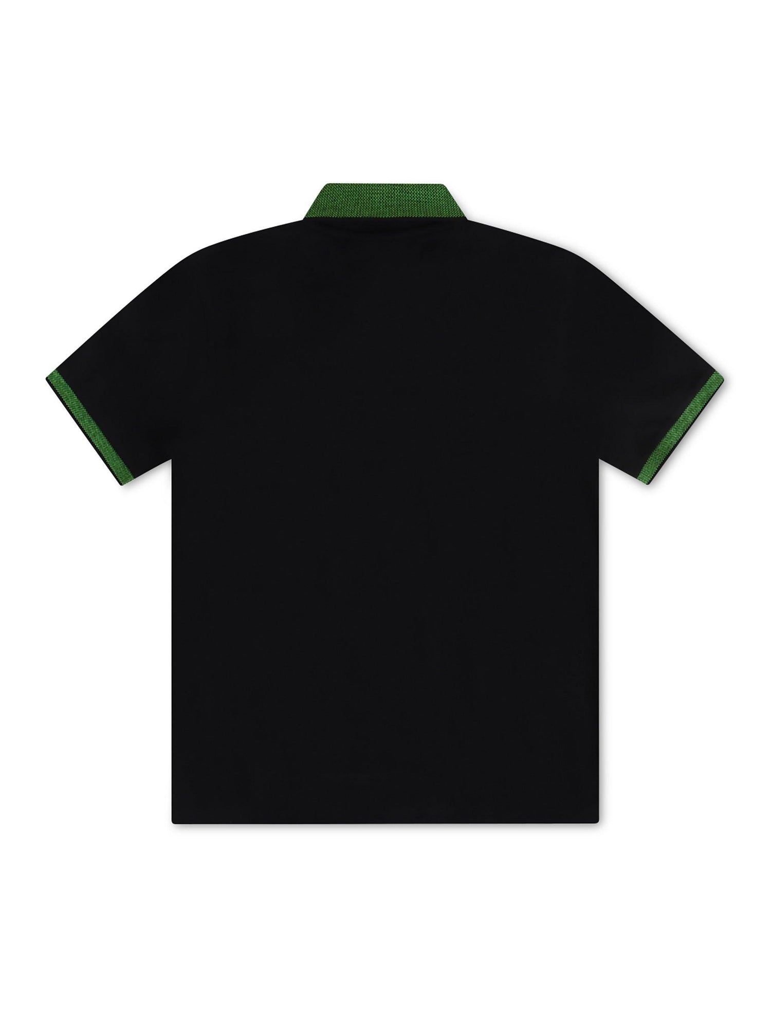 Psycho Bunny Montebello Pique Polo - Black by Denim Exchange