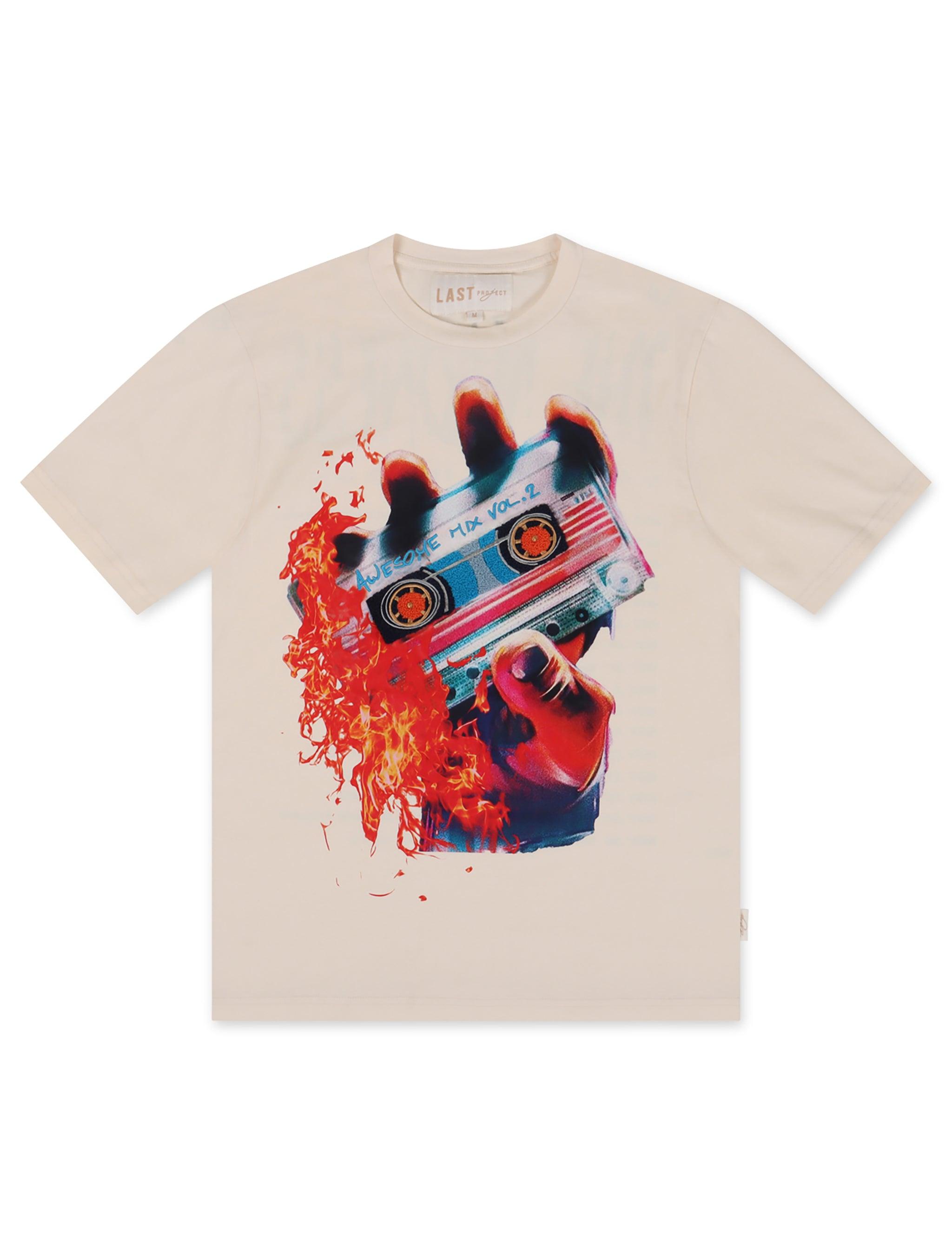 Bkys The Madness Oversized Tee - Off White by Denim Exchange