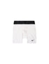Nike Mens Pro Workout Shorts - White by Denim Exchange