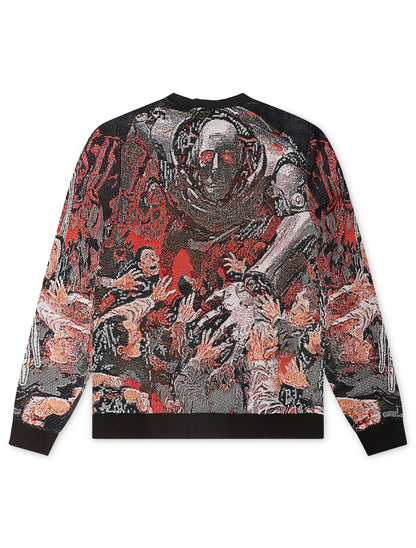 VeryRare vRobot Mayhem Crewneck - Black by Denim Exchange
