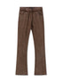 Rebel Denim Diamond Stacked Sweatpants - Brown by Denim Exchange
