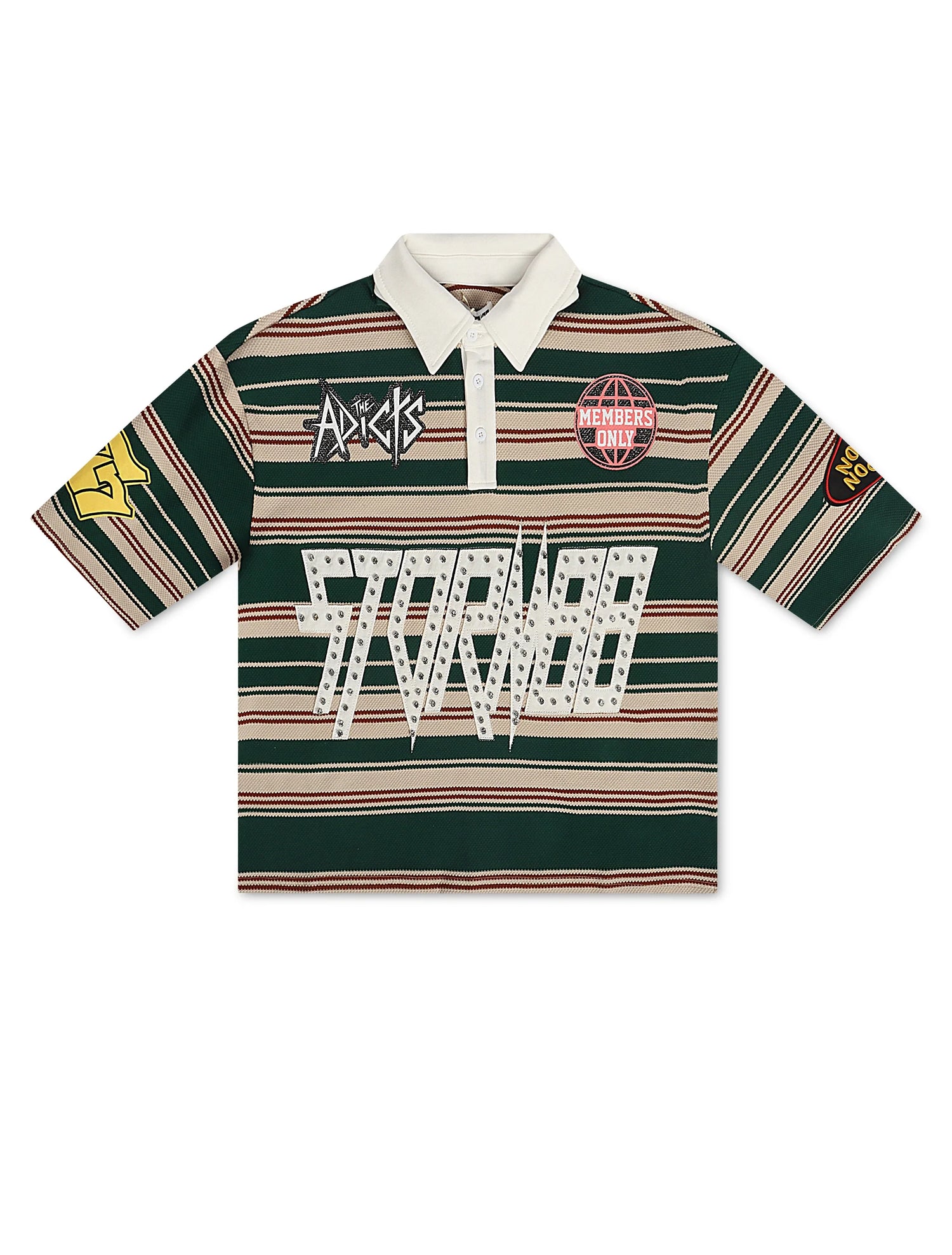 Kleep Drury Single Knit Polo - Green by Denim Exchange