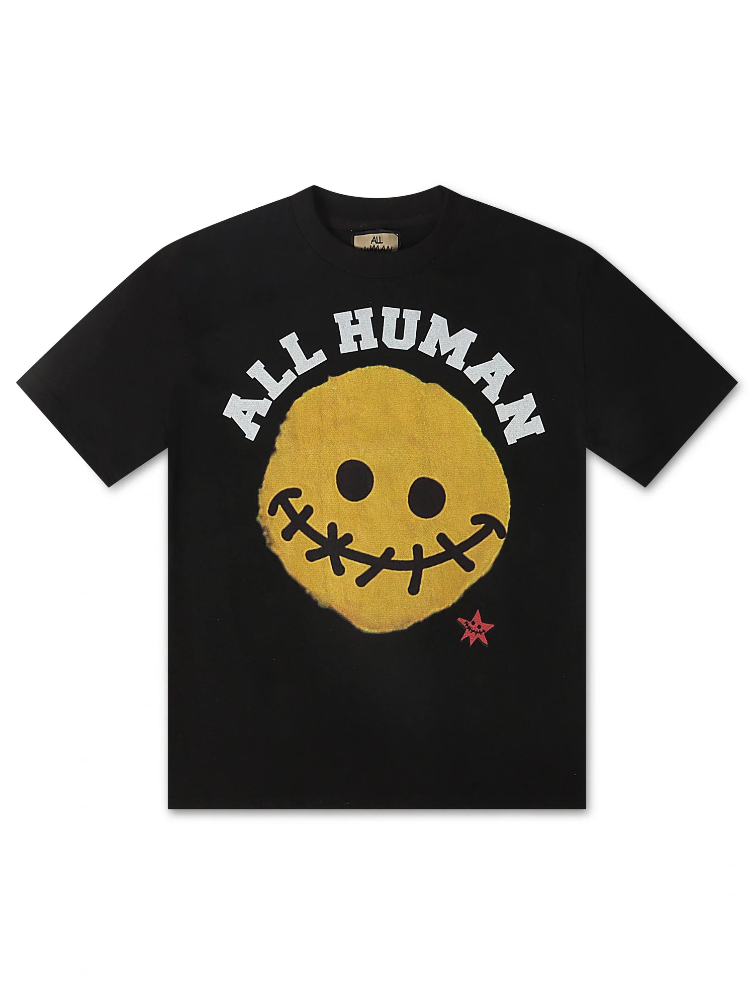 All Human Misfit Tee - Black by Denim Exchange