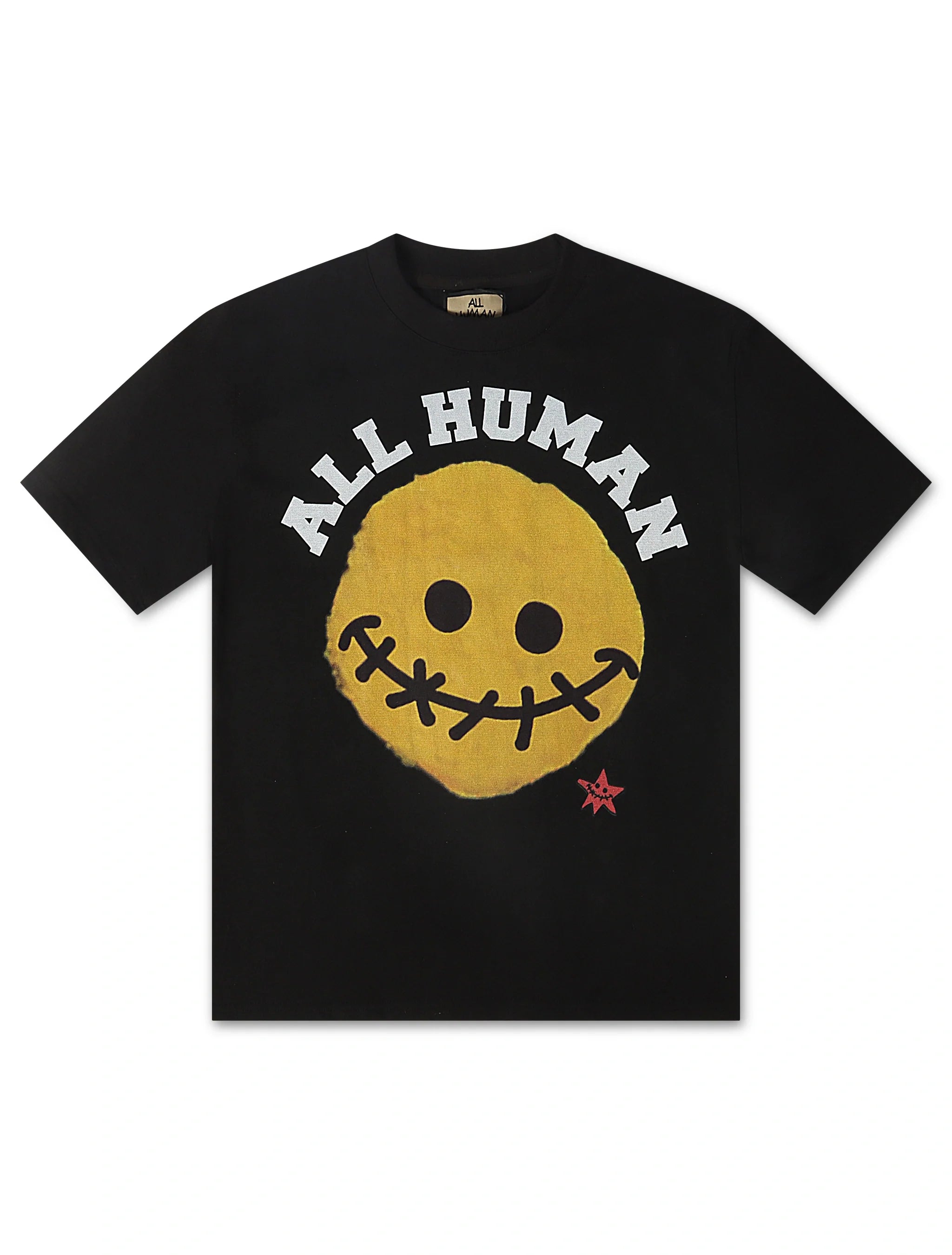 All Human Misfit Tee - Black by Denim Exchange