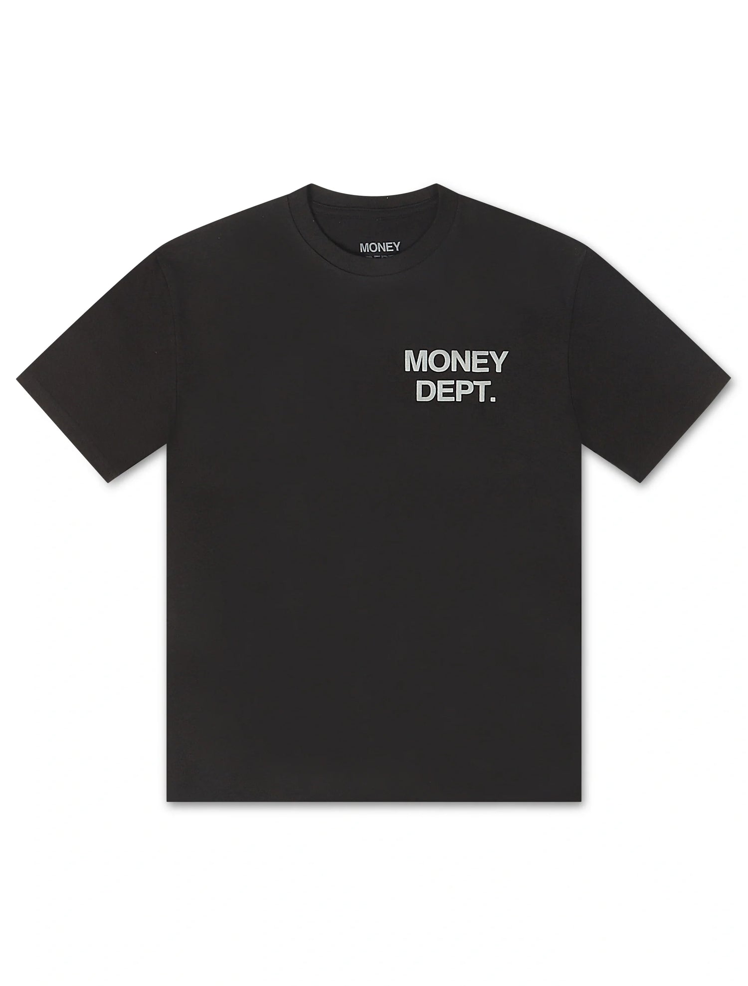 Money Dept. Los Angeles Puff Print Tee - Black/Gray by Denim Exchange