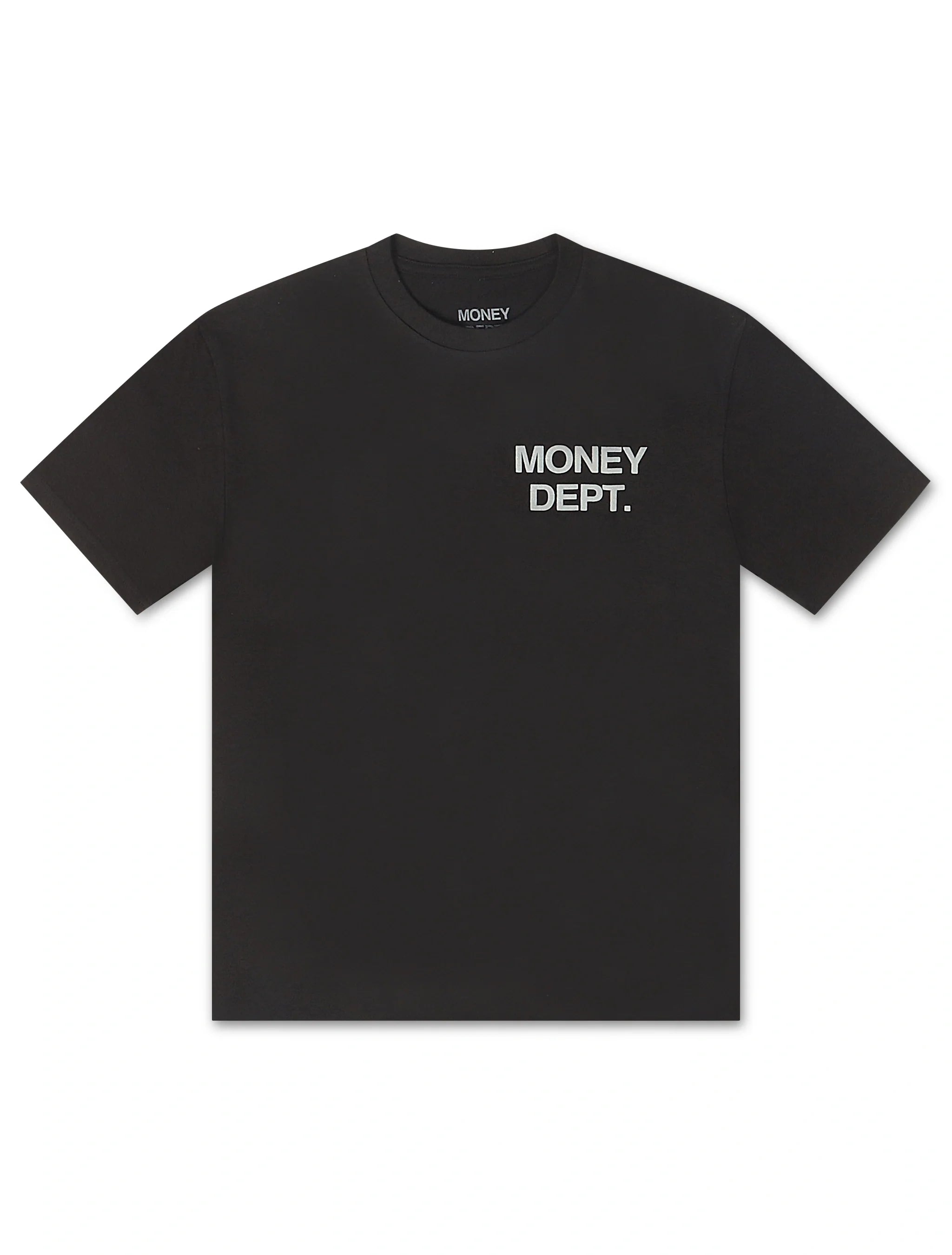 Money Dept. Los Angeles Puff Print Tee - Black/Gray by Denim Exchange