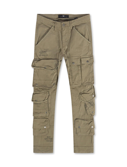 Jordan Craig Field Tech Cargo Pant V2 - Olive by Denim Exchange