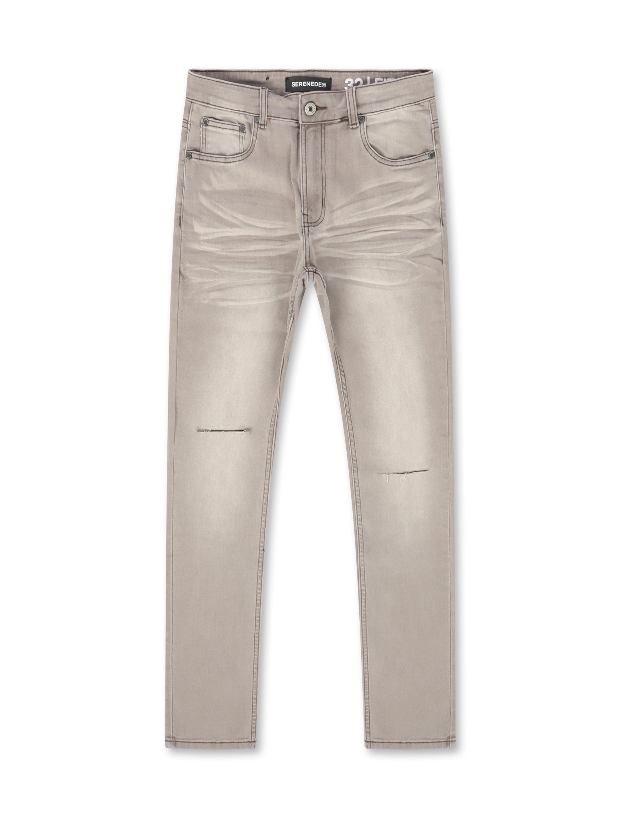 Serenede Marine Layer Skinny Jeans - Grey by Denim Exchange