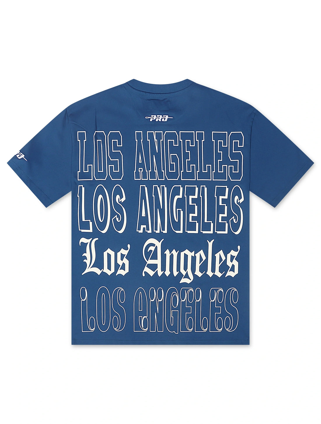 Pro Standard Dodgers Stacked Los Angeles Tee - Dark Blue by Denim Exchange