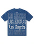 Pro Standard Dodgers Stacked Los Angeles Tee - Dark Blue by Denim Exchange