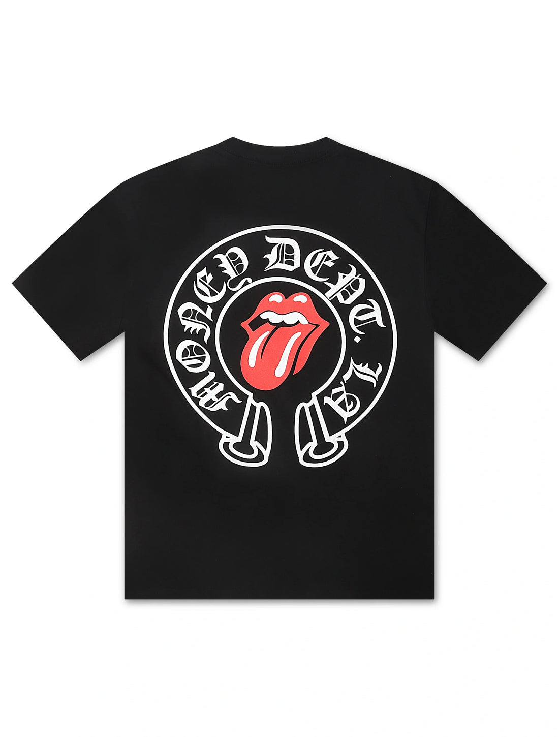 Money Dept. Tongue and Lips Tee - Black by Denim Exchange