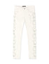 Embellish Onix Rhinestone Jeans - White by Denim Exchange