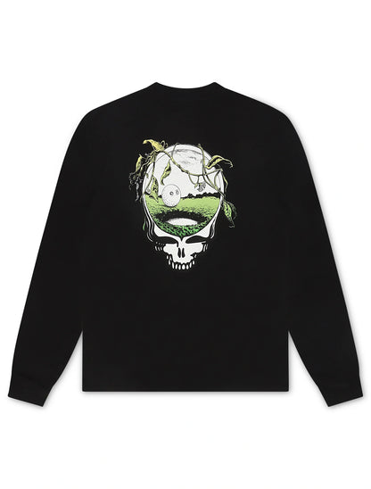 Malbon Grateful Dead Gorse Long Sleeve - Black by Denim Exchange
