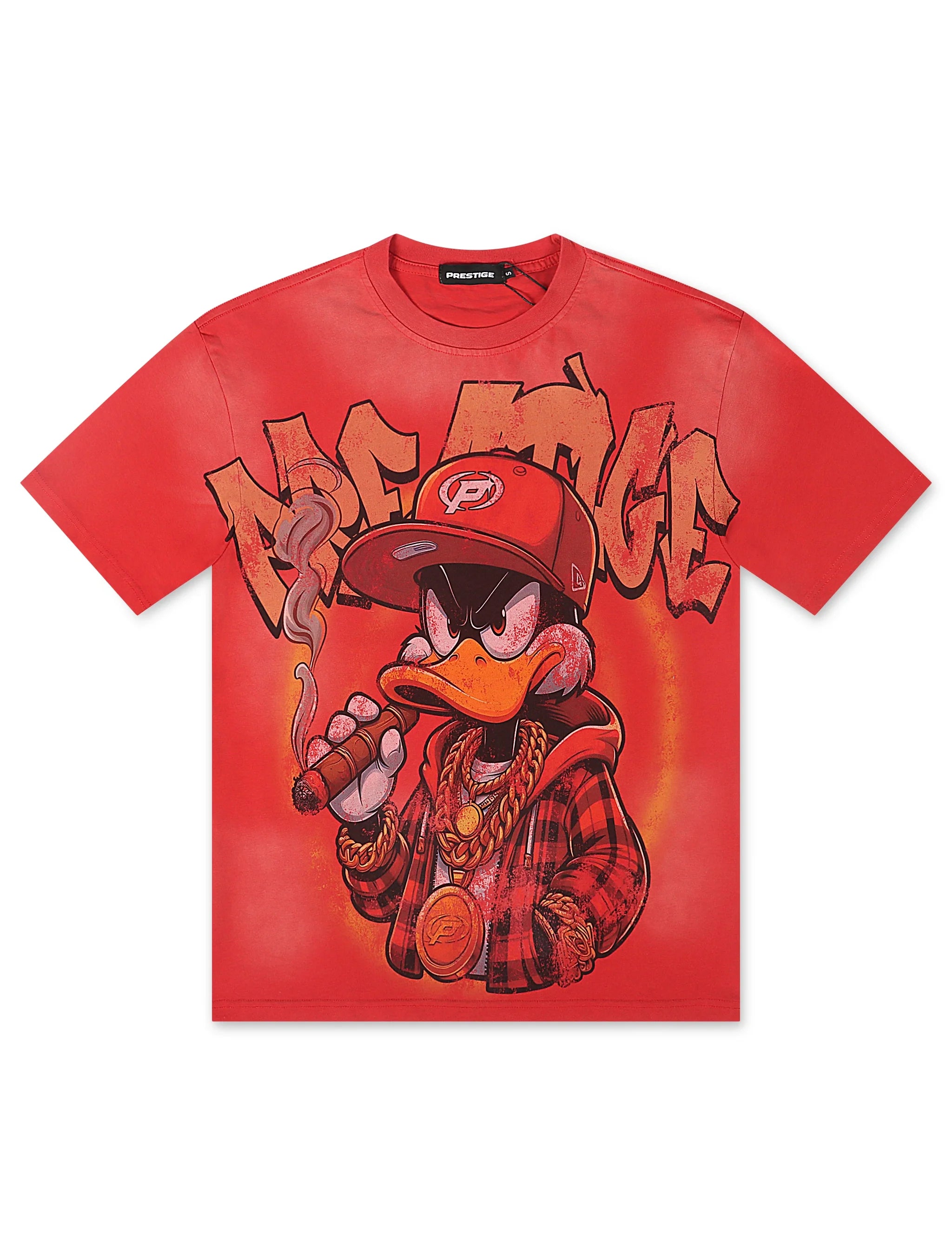 Prestige Daffy Duck Tee - Red by Denim Exchange