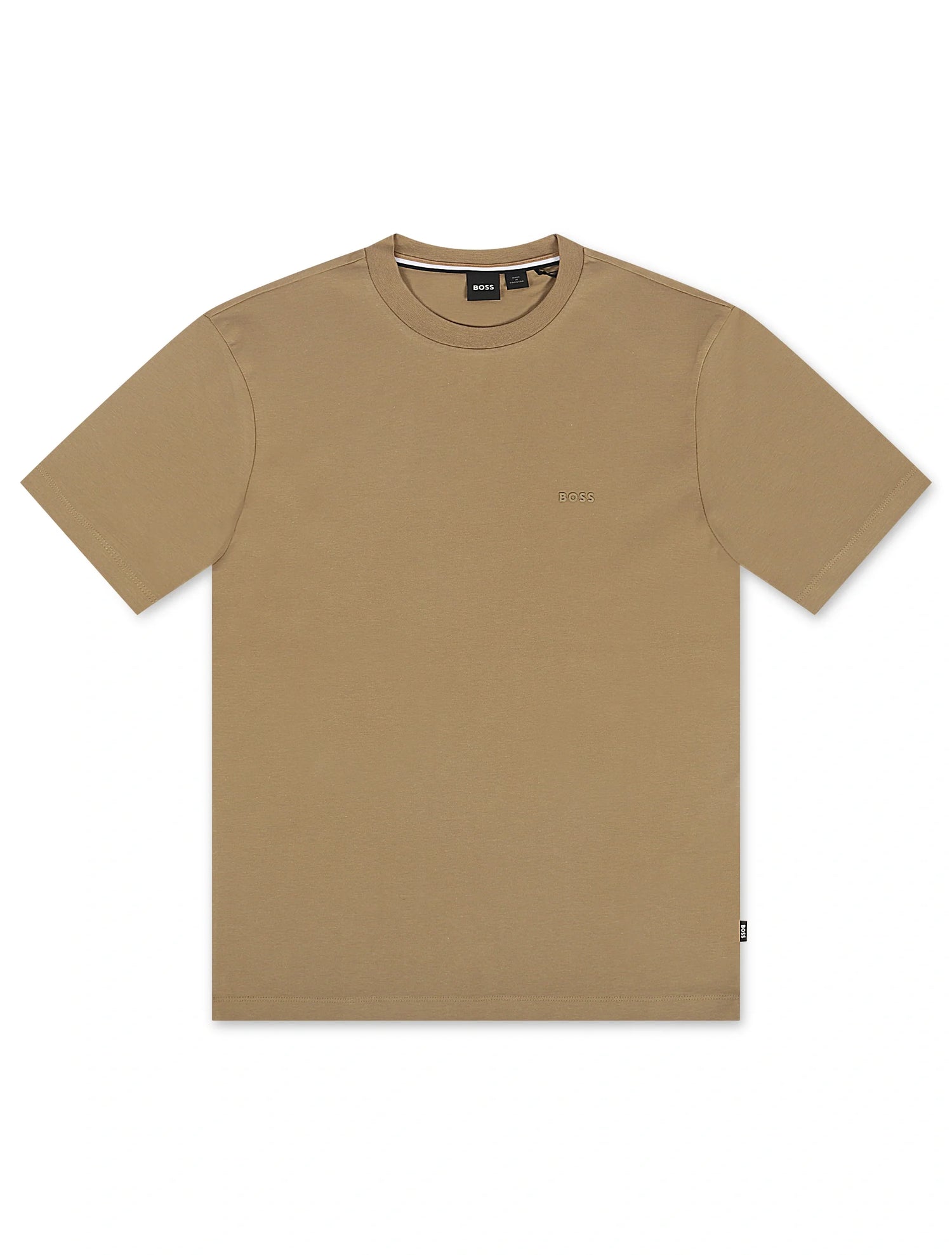 Hugo Boss Thompson Tee - Beige by Denim Exchange