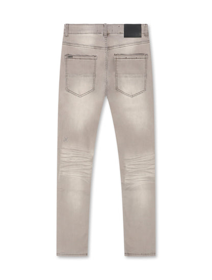 Serenede Marine Layer Skinny Jeans - Grey by Denim Exchange