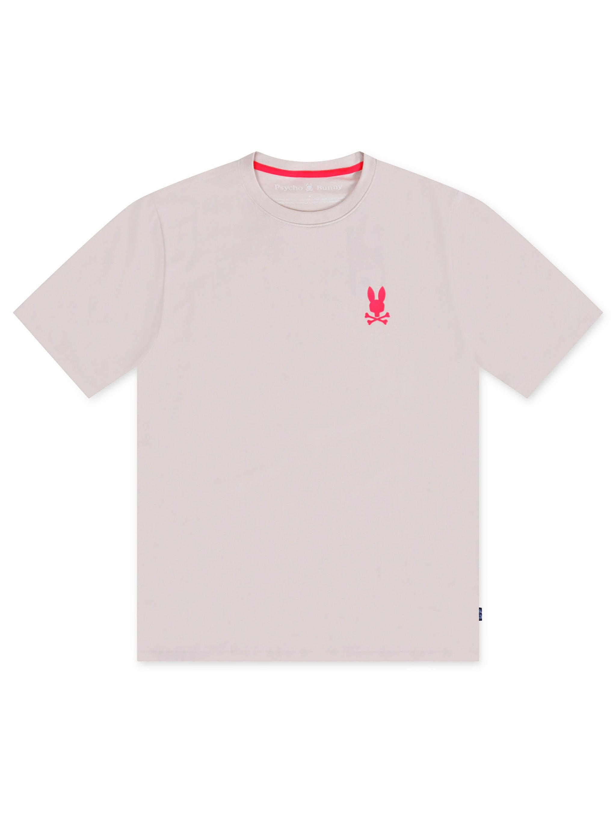 Psycho Bunny Sloan Back Graphic Tee - Natural Linen by Denim Exchange