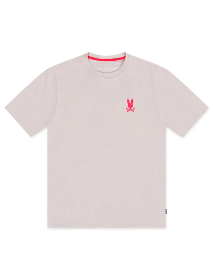 Psycho Bunny Sloan Back Graphic Tee - Natural Linen by Denim Exchange