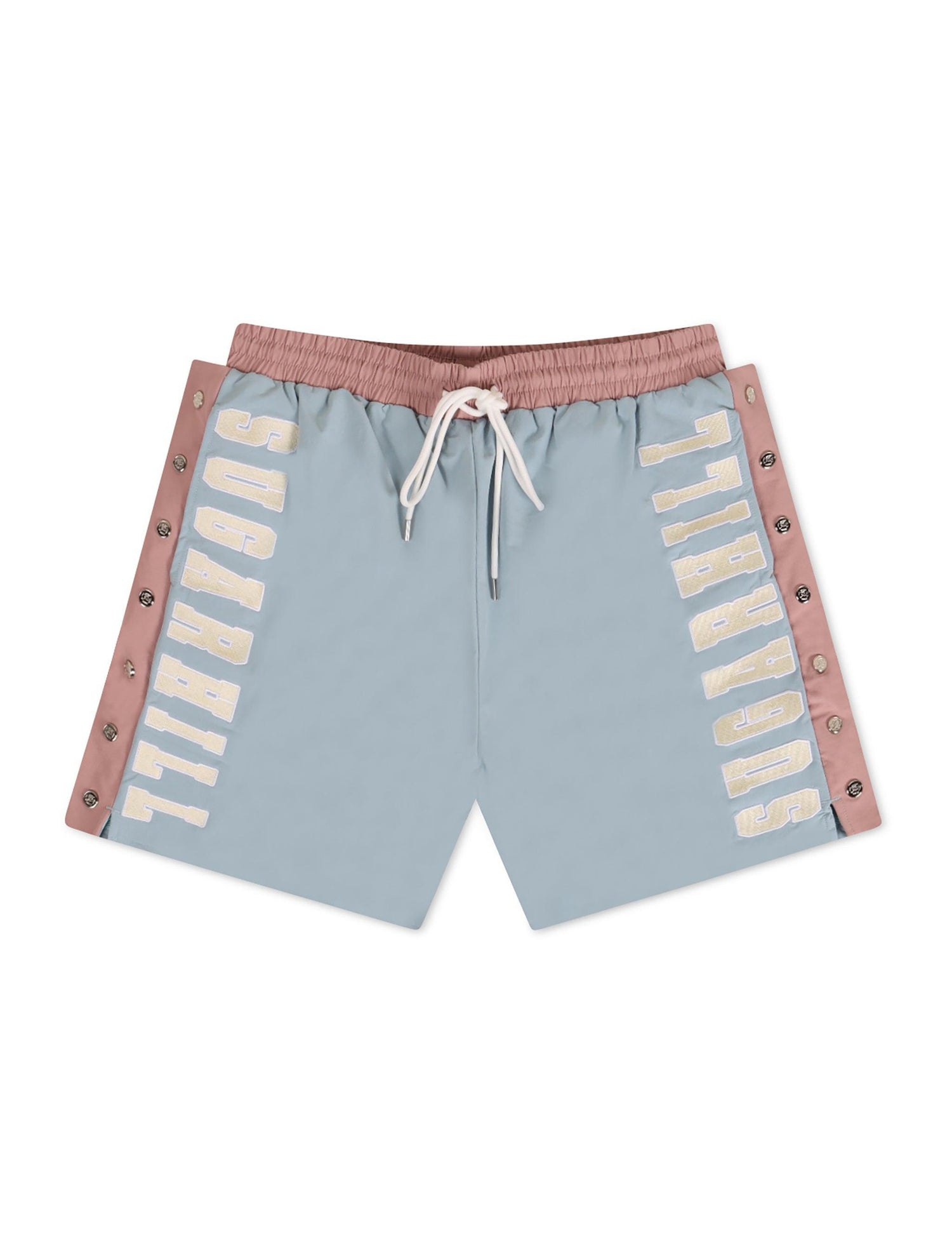 Sugarhill Sosa Snap Shorts - Light Blue by Denim Exchange