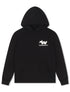 Warsaint Signature Star Hoodie - Black by Denim Exchange