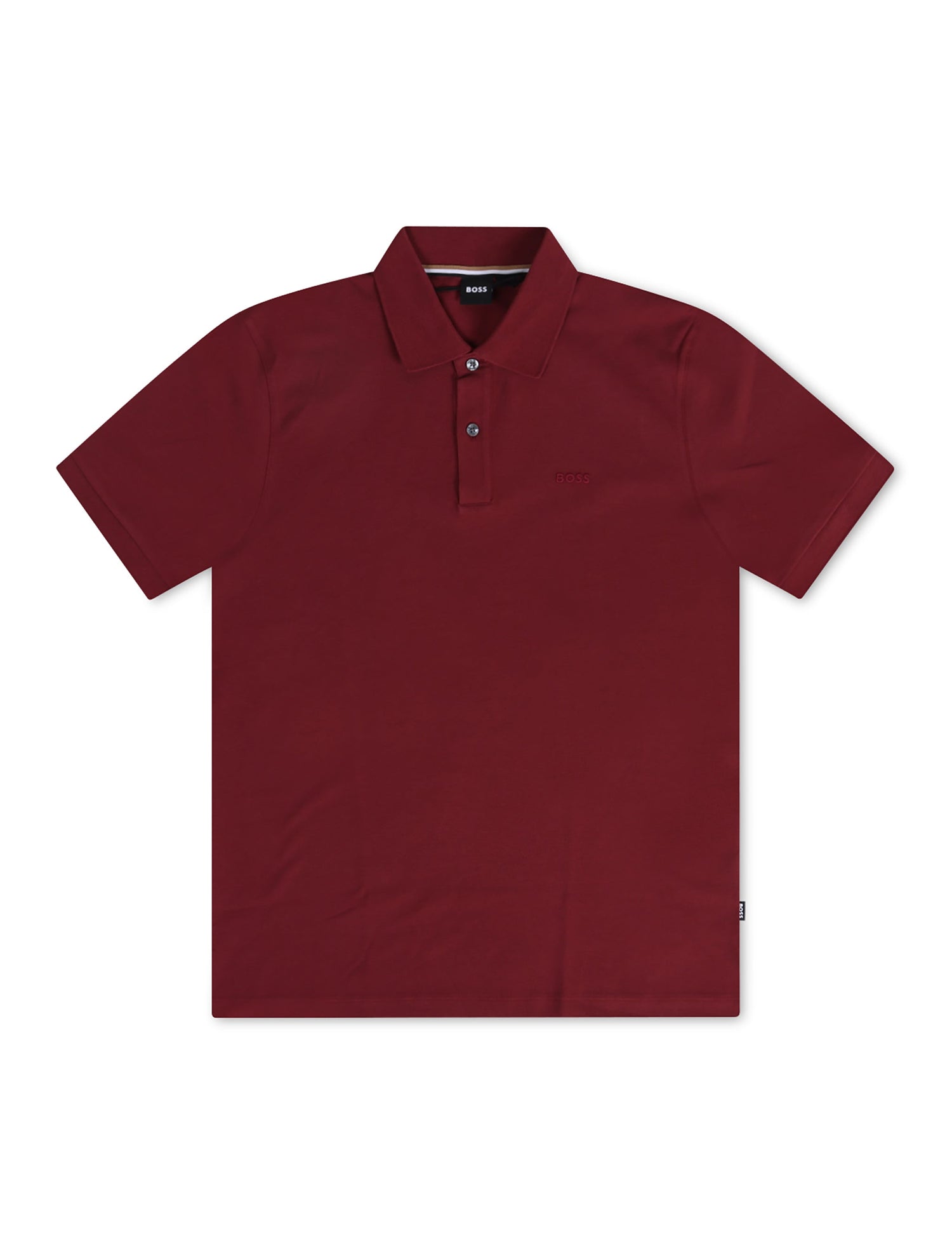 Hugo Boss Pallas Polo - Burgundy by Denim Exchange