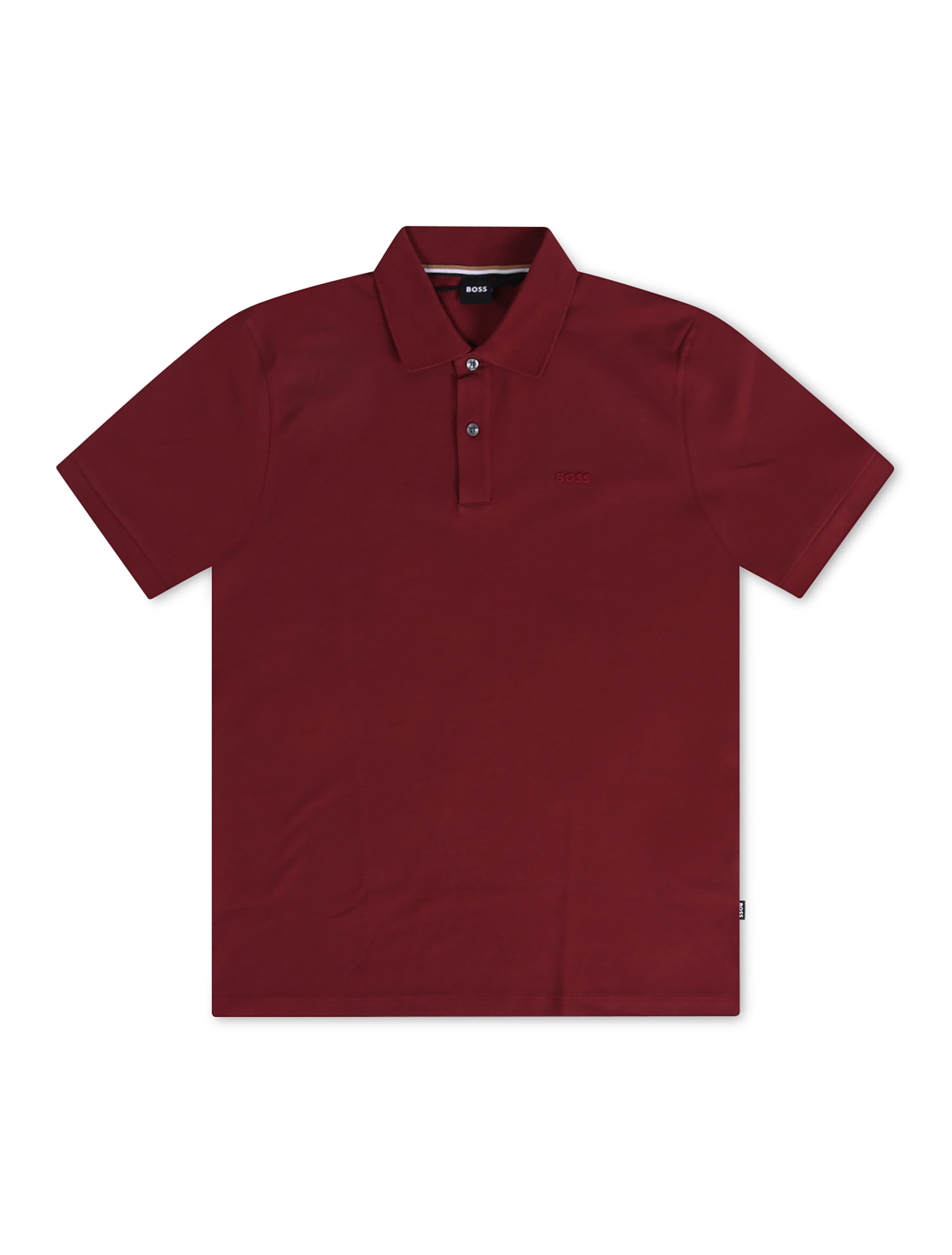 Hugo Boss Pallas Polo - Burgundy by Denim Exchange