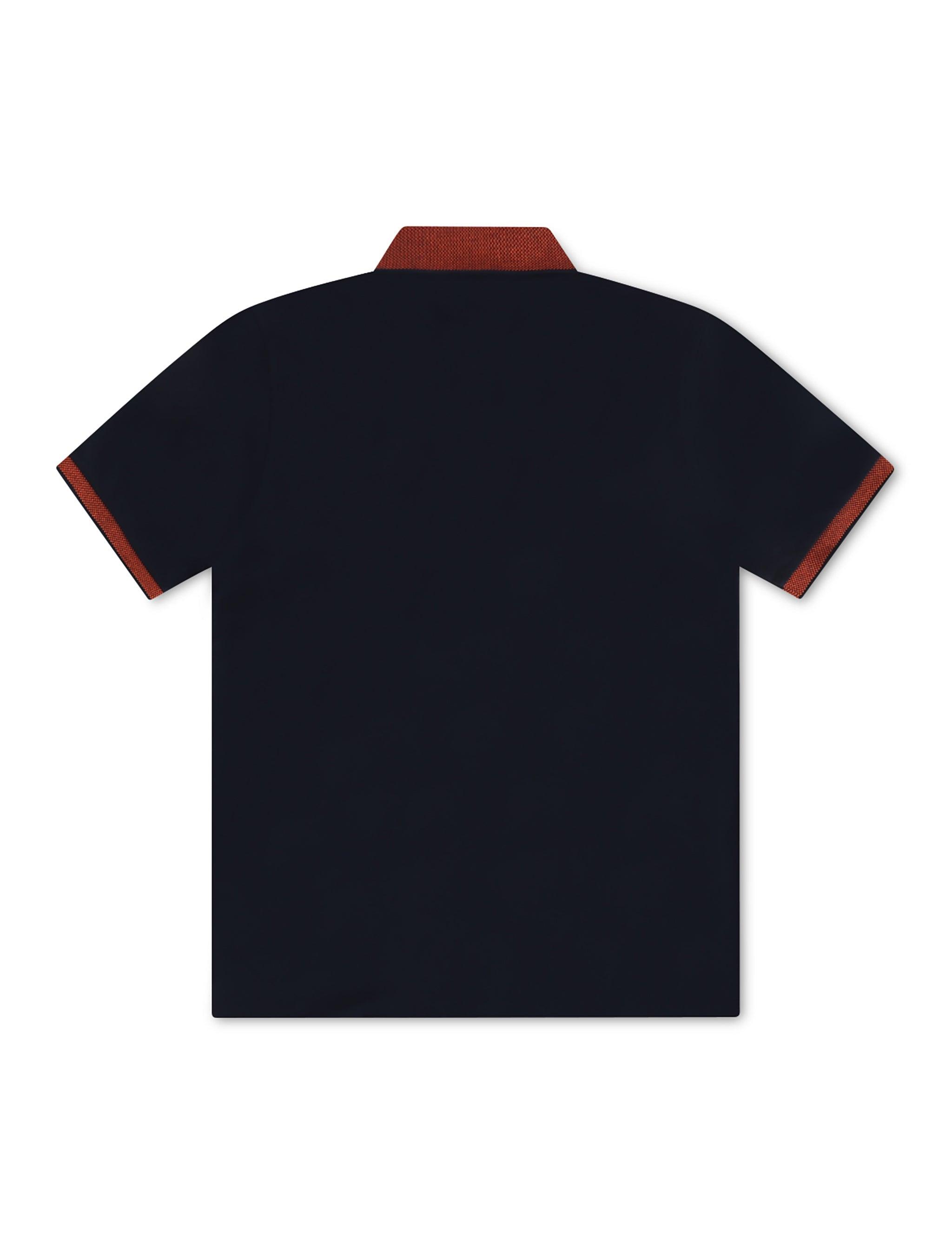 Psycho Bunny Montebello Pique Polo - Navy by Denim Exchange