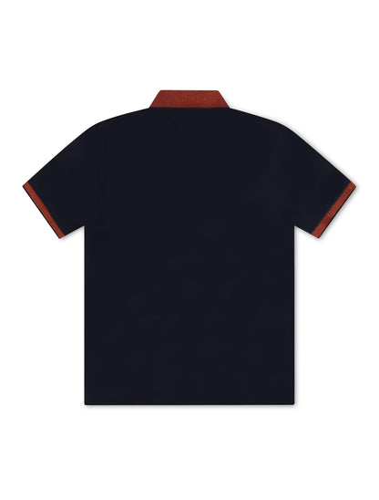 Psycho Bunny Montebello Pique Polo - Navy by Denim Exchange