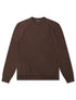 Nike Mens Primary Fleece Long Sleeve - Baroque Brown by Denim Exchange