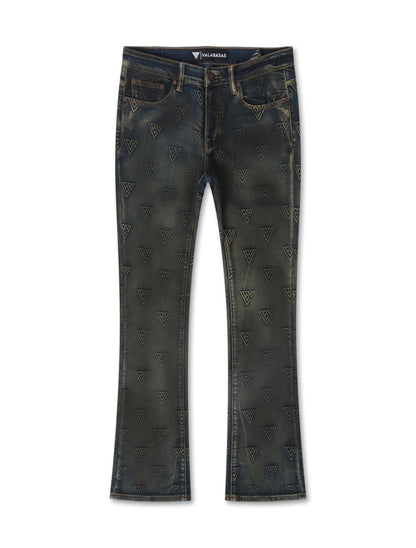 Valabasas Tagged Stacked Denim - Dirty Vintage by Denim Exchange
