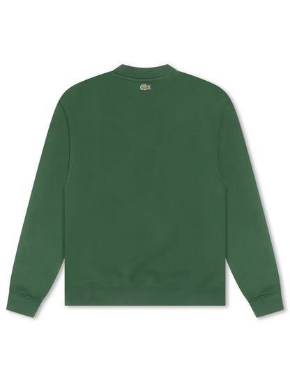 Lacoste Embroidered Fleece Sweatshirt - Green by Denim Exchange