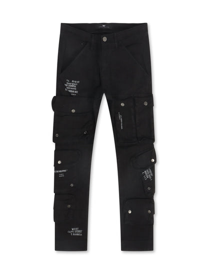 Jordan Craig Field Tech Cargo Pant V2 - Black by Denim Exchange