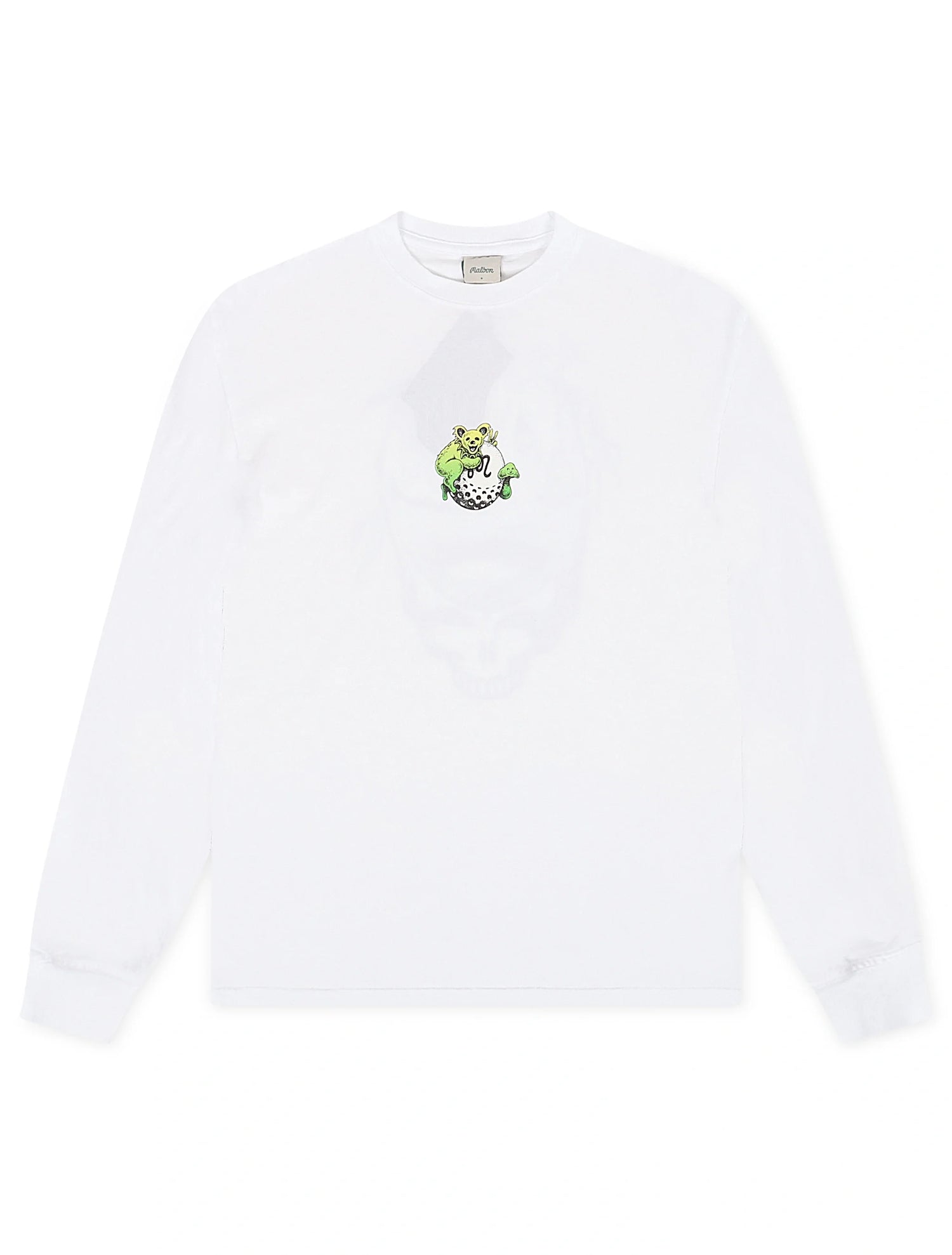 Malbon Grateful Dead Gorse Long Sleeve - White by Denim Exchange