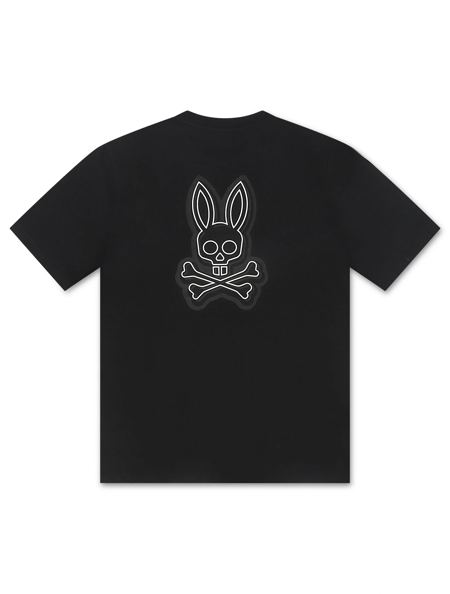 Psycho Bunny Sydney Back Graphic Tee - Black by Denim Exchange