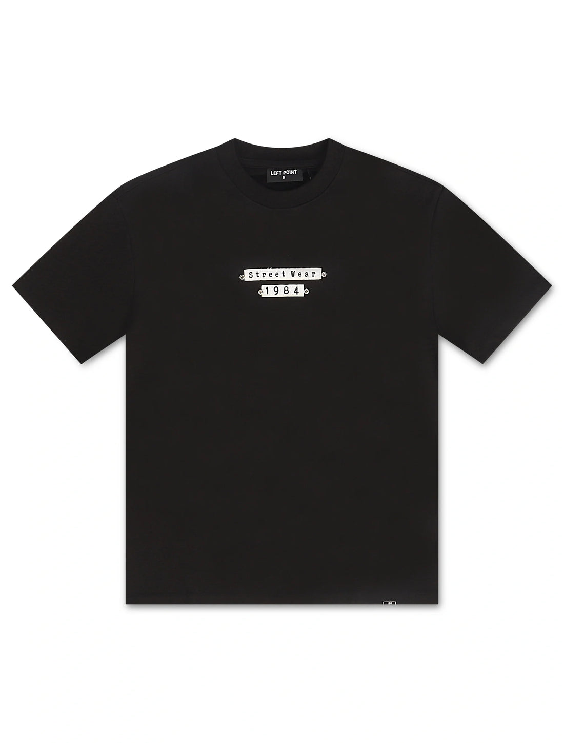 Left Point Saint Tee - Black by Denim Exchange