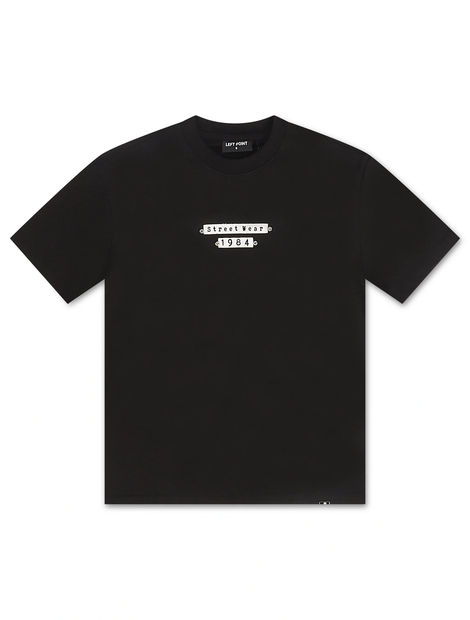 Left Point Saint Tee - Black by Denim Exchange