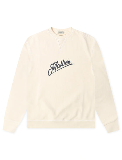 Malbon Grayson Sweatshirt - Beige by Denim Exchange