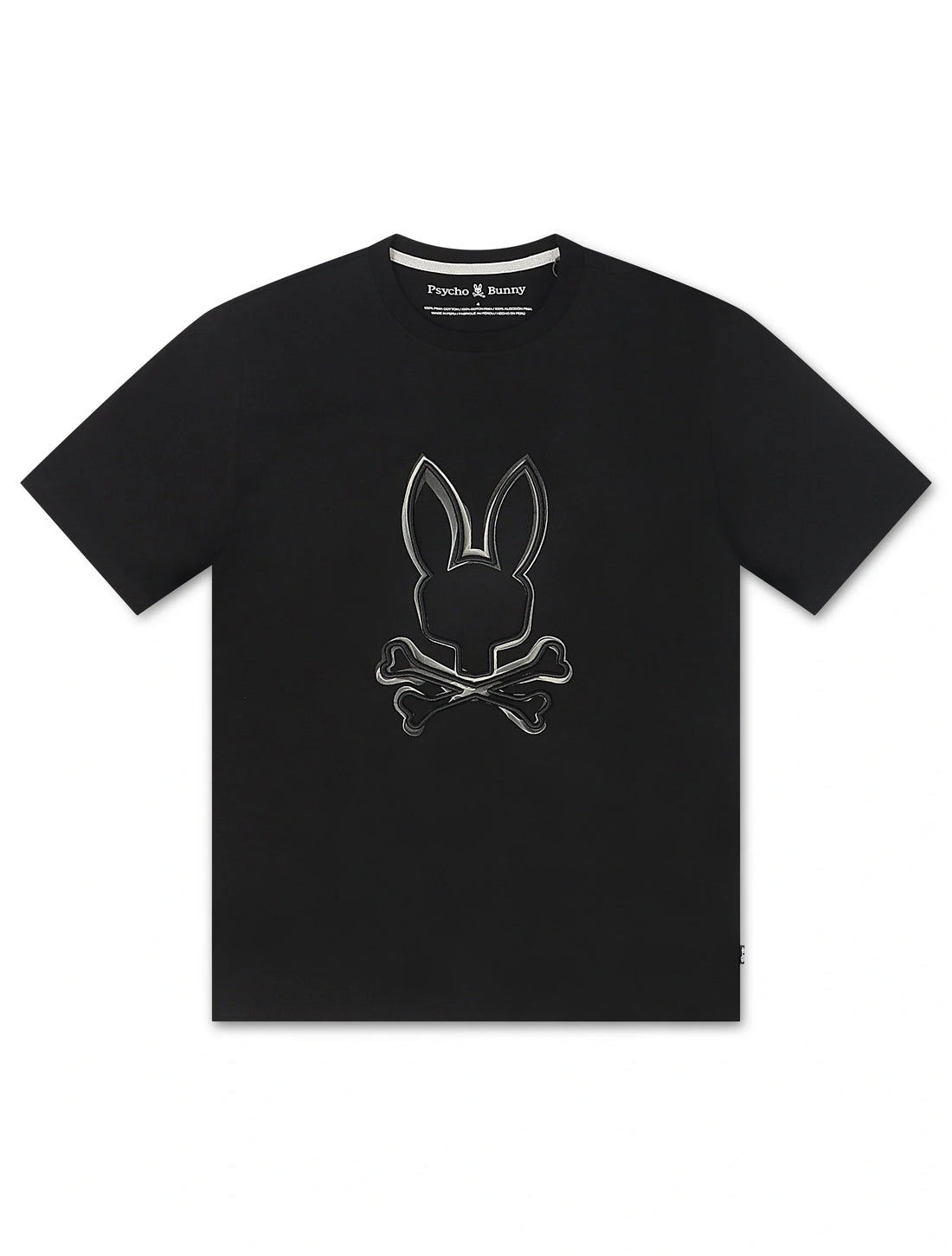 Psycho Bunny Vincent Graphic Tee - Black by Denim Exchange