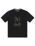 Psycho Bunny Vincent Graphic Tee - Black by Denim Exchange