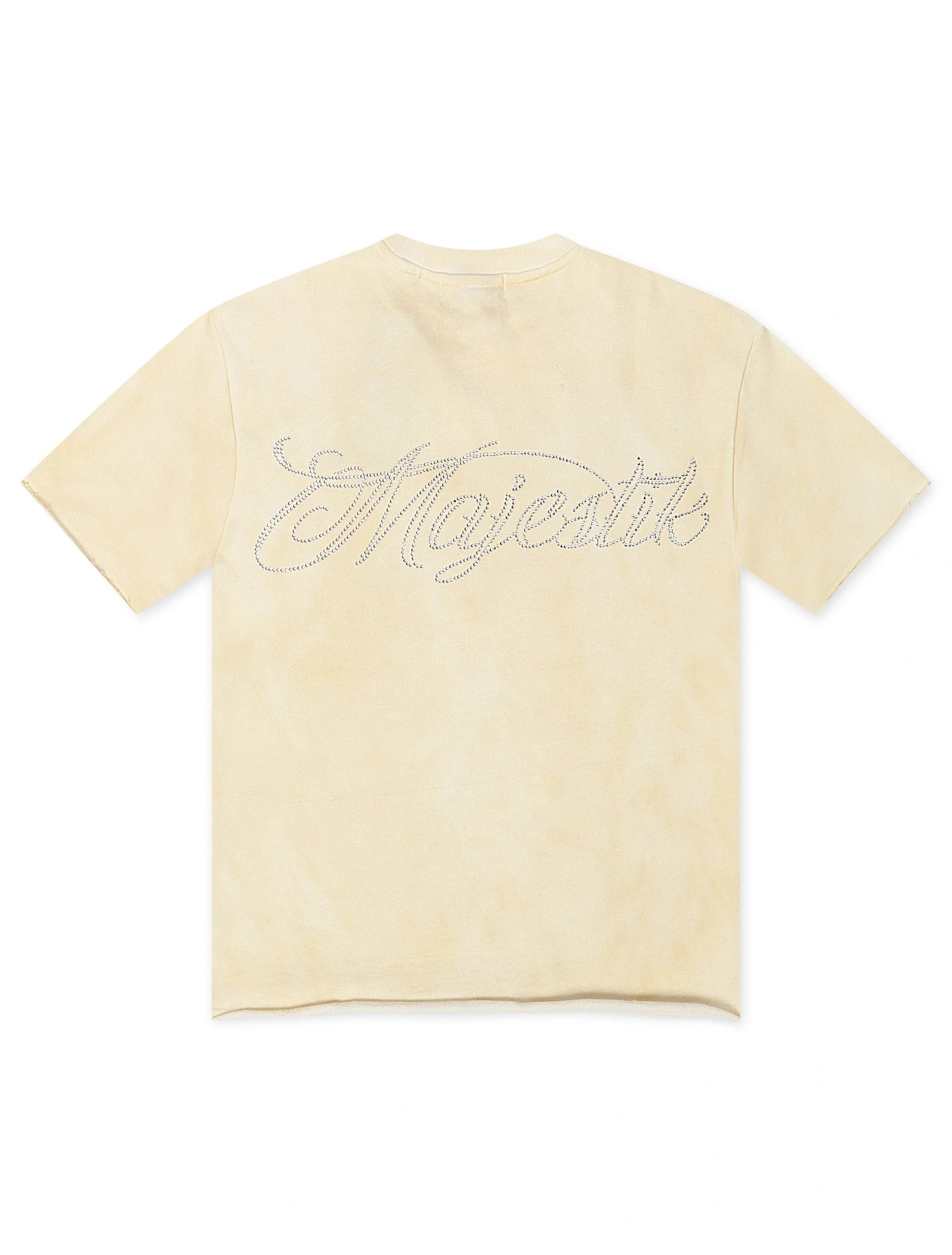 Majestik Garment Department French Terry Tee - Eggshell by Denim Exchange