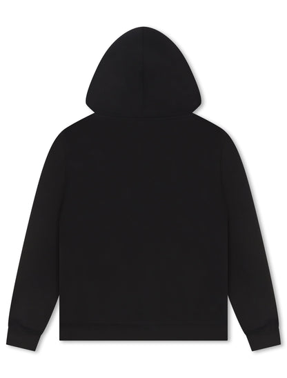 Warsaint Signature Star Hoodie - Black by Denim Exchange