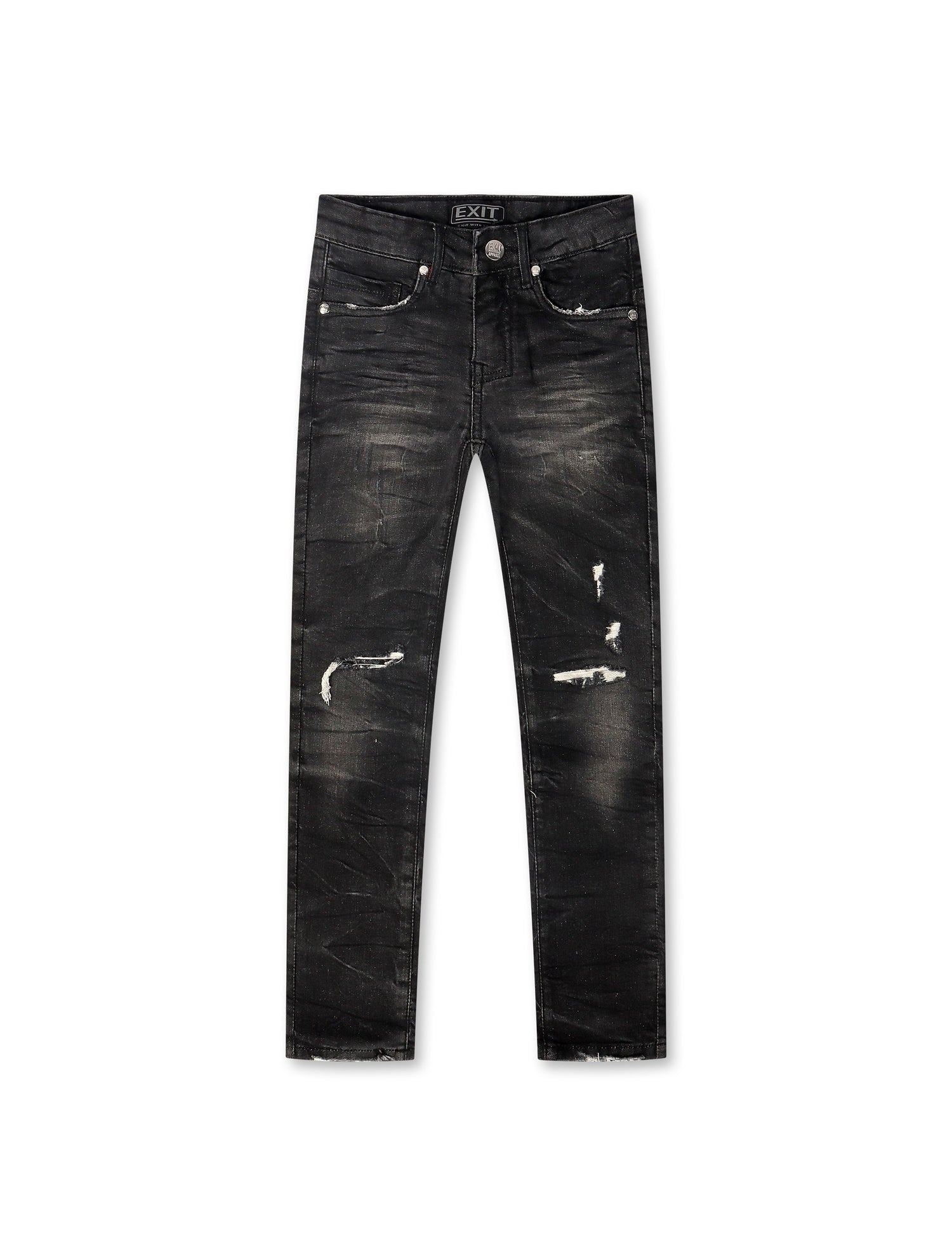 Exit Apparel Essential Kids Jeans - Black by Denim Exchange