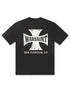 Warsaint Cross Tee - Black by Denim Exchange