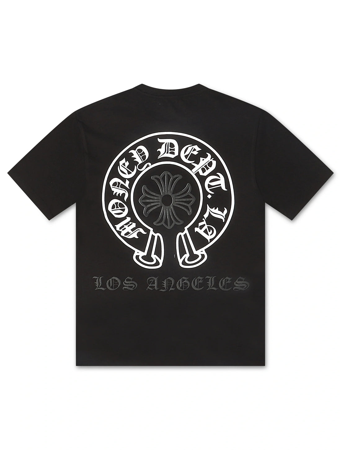 Money Dept. Vintage Old English Tee - Black/White/Black by Denim Exchange