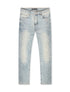 Embellish Frost Denim Slim Jeans - Blue by Denim Exchange